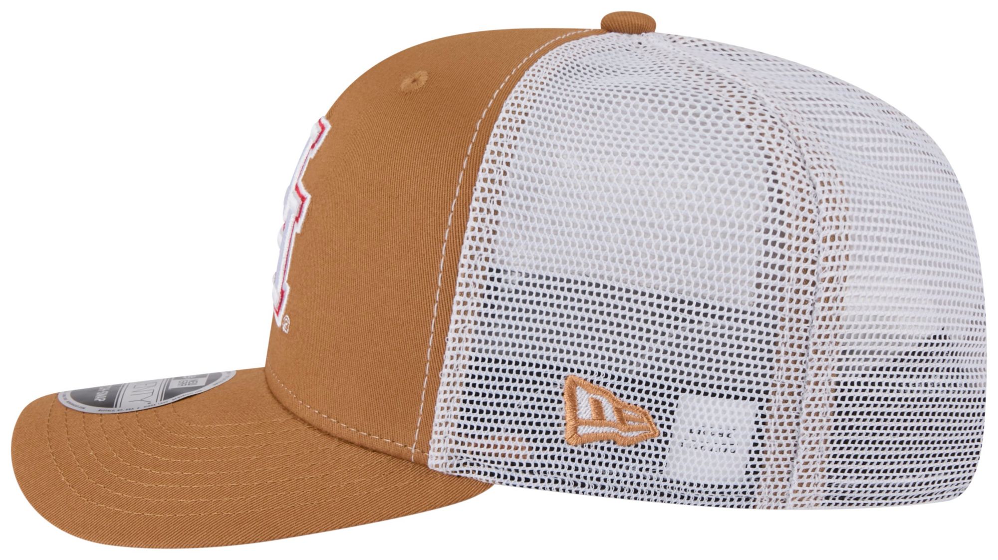 New Era Adult Houston Cougars Brown EG Trucker 9Seventy Adjustable Stretch-Snap Hat product image