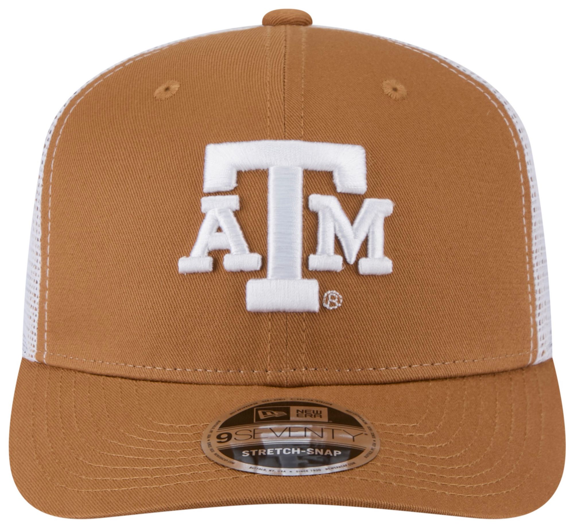 New Era Adult Texas A&M Aggies Brown EG Trucker 9Seventy Adjustable Stretch-Snap Hat product image