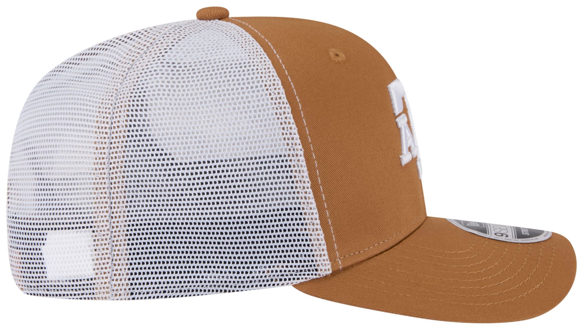 New Era Adult Texas A&M Aggies Brown EG Trucker 9Seventy Adjustable Stretch-Snap Hat product image