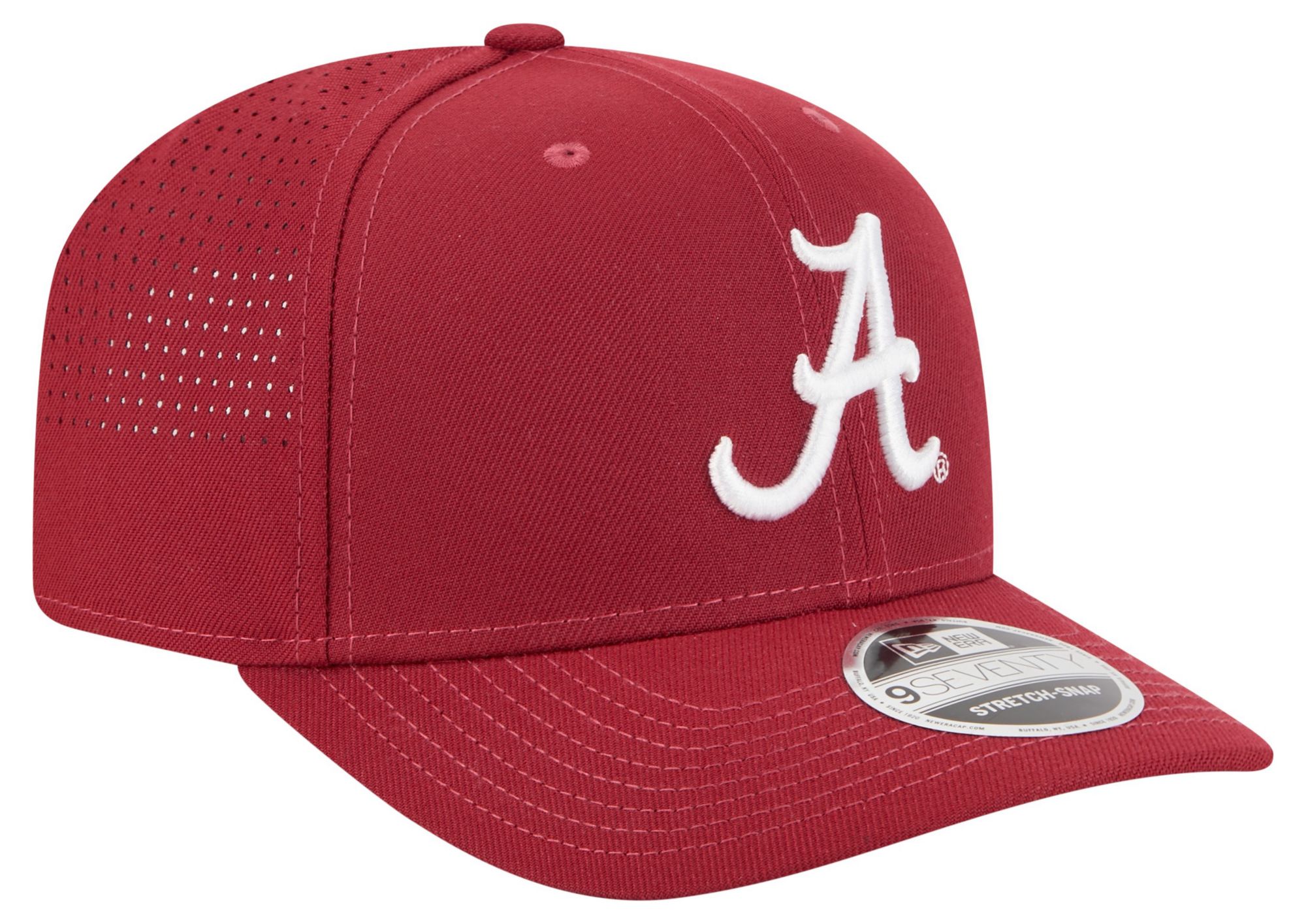 New Era Adult Alabama Crimson Tide Crimson 9Seventy Performance Adjustable Stretch-Snap Hat product image