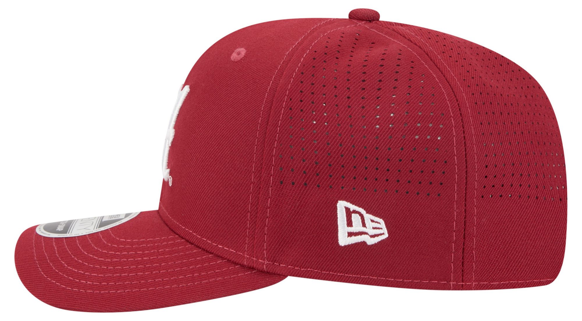 New Era Adult Alabama Crimson Tide Crimson 9Seventy Performance Adjustable Stretch-Snap Hat product image