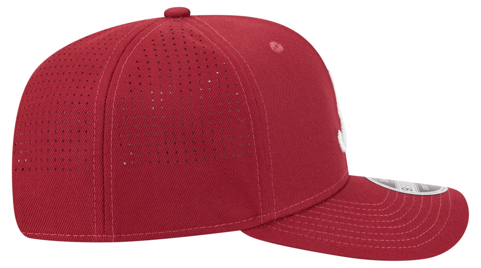 New Era Adult Alabama Crimson Tide Crimson 9Seventy Performance Adjustable Stretch-Snap Hat product image