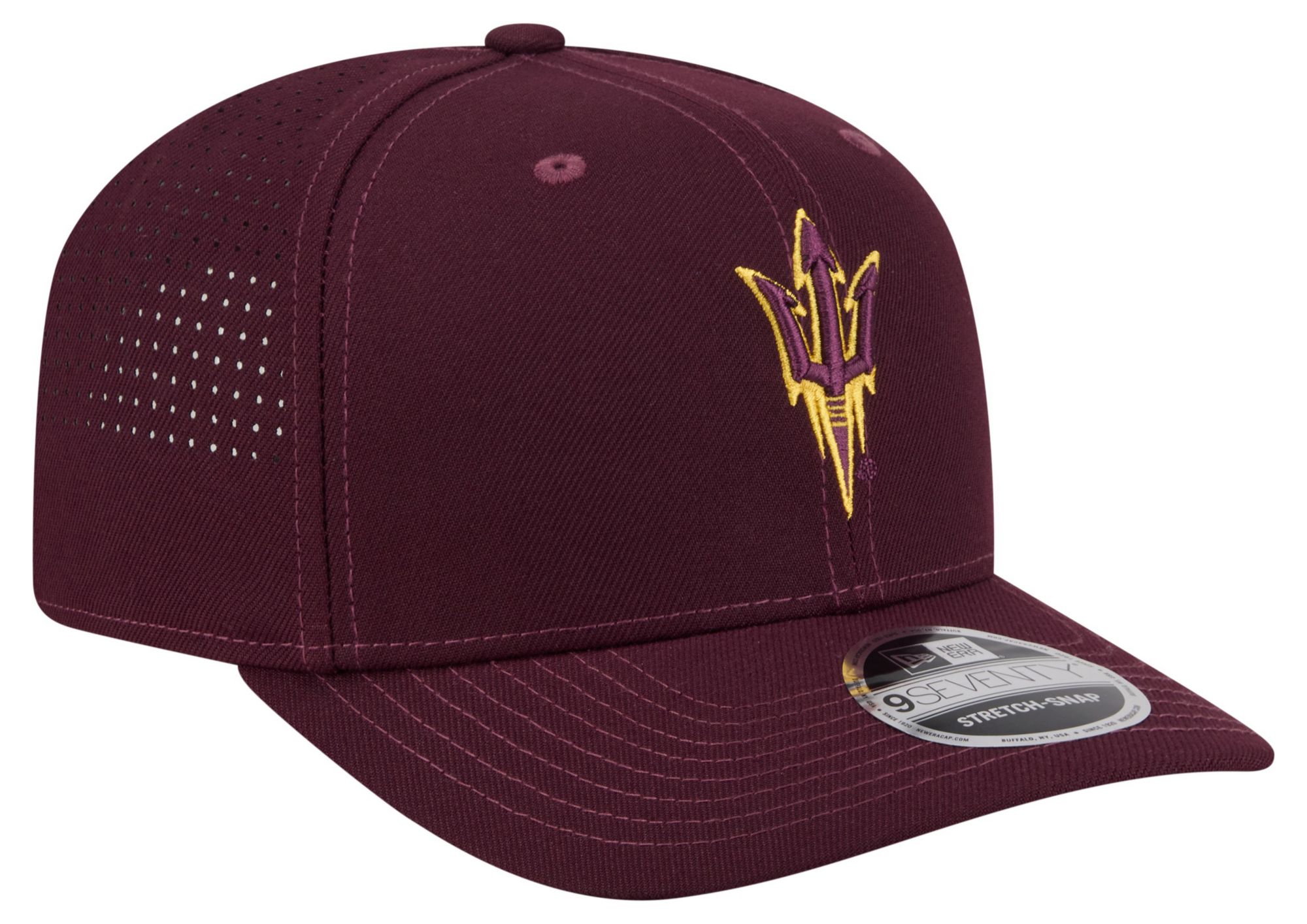 New Era Adult Arizona State Sun Devils Maroon 9Seventy Performance Adjustable Stretch-Snap Hat product image