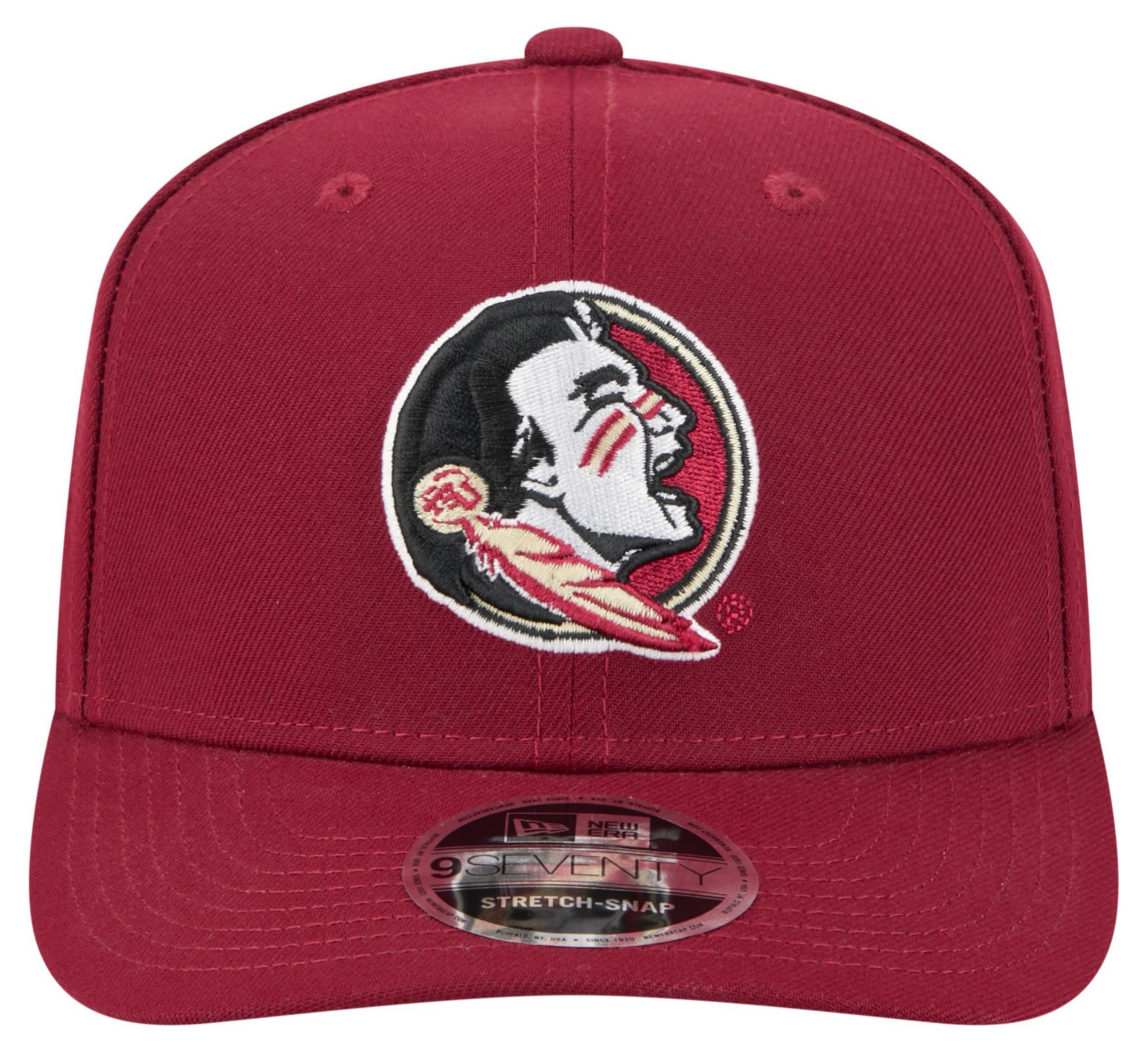 New Era Adult Florida State Seminoles Maroon 9Seventy Performance Adjustable Stretch-Snap Hat product image