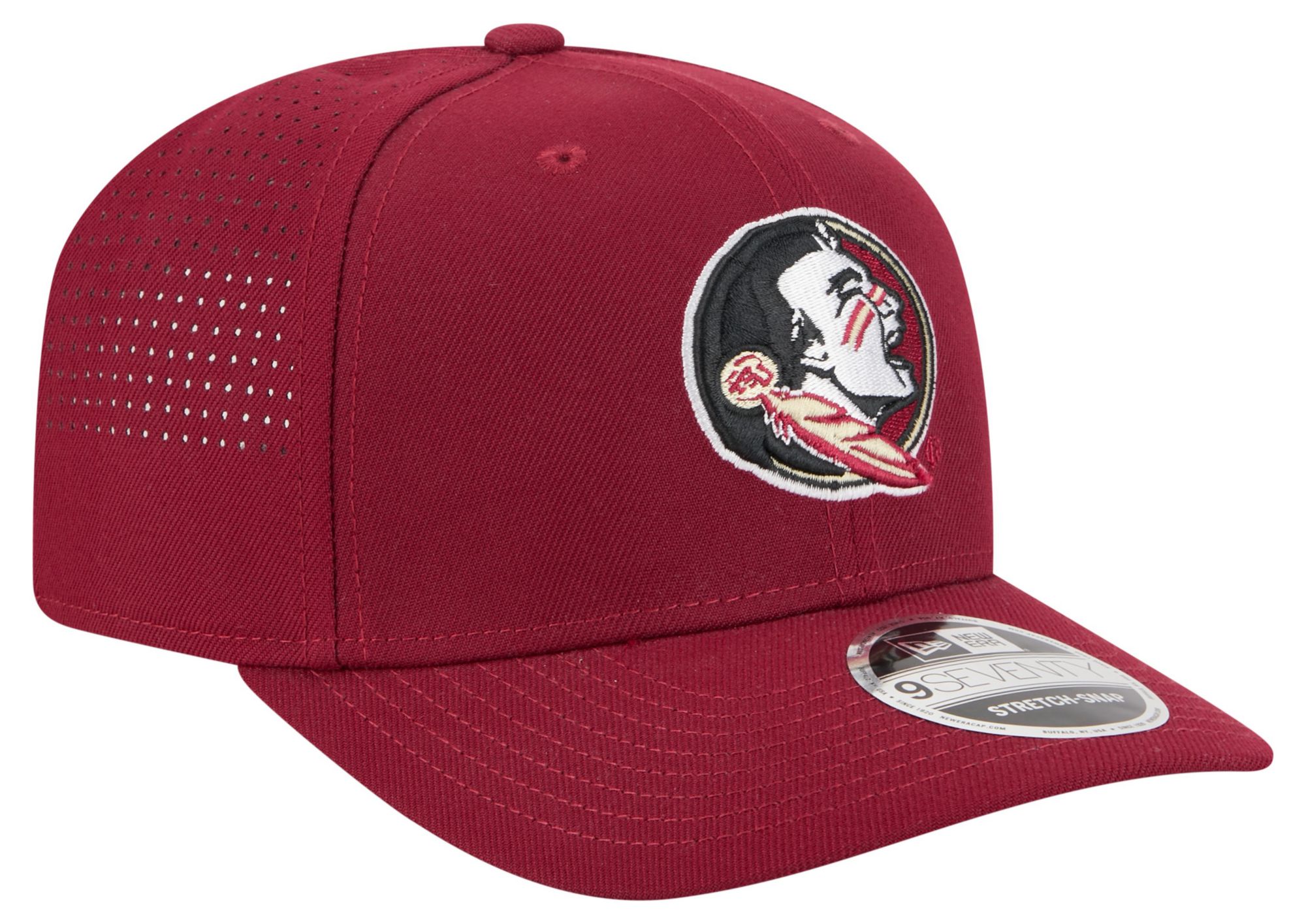 New Era Adult Florida State Seminoles Maroon 9Seventy Performance Adjustable Stretch-Snap Hat product image