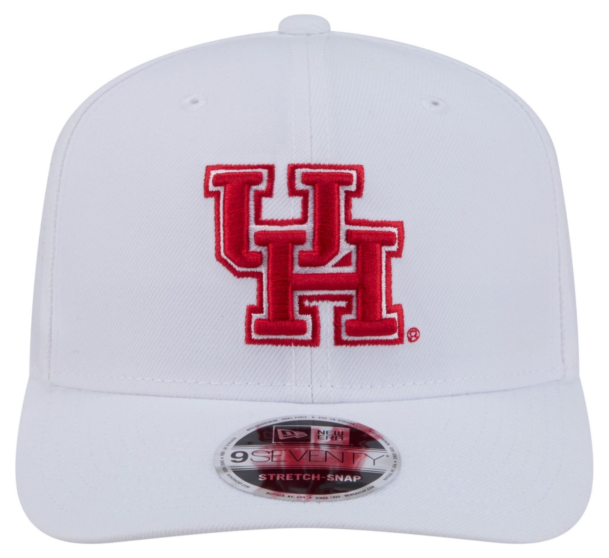 New Era Adult Houston Cougars White 9Seventy Performance Adjustable Stretch-Snap Hat product image