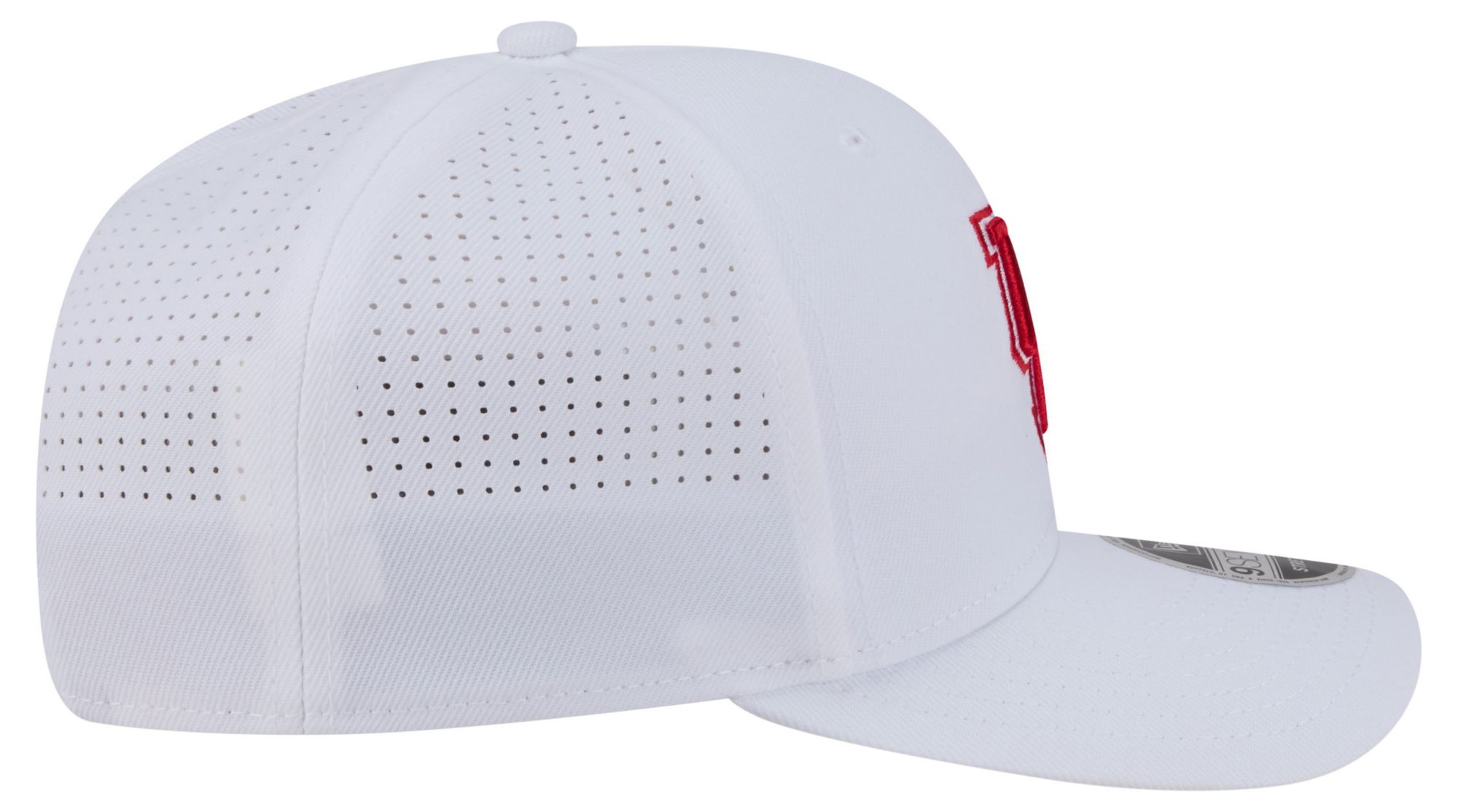 New Era Adult Houston Cougars White 9Seventy Performance Adjustable Stretch-Snap Hat product image