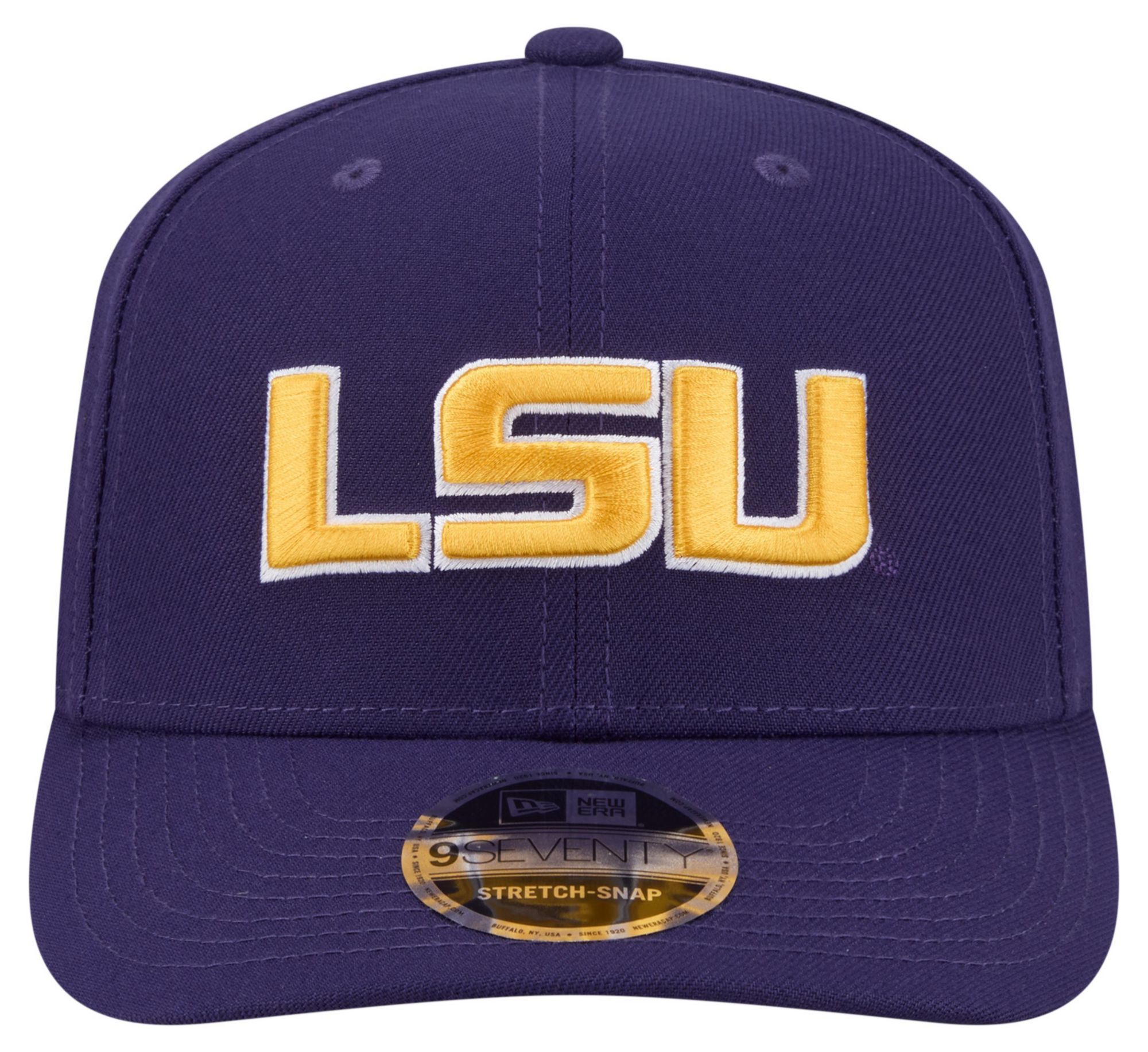 New Era Adult LSU Tigers Purple 9Seventy Performance Adjustable Stretch-Snap Hat product image