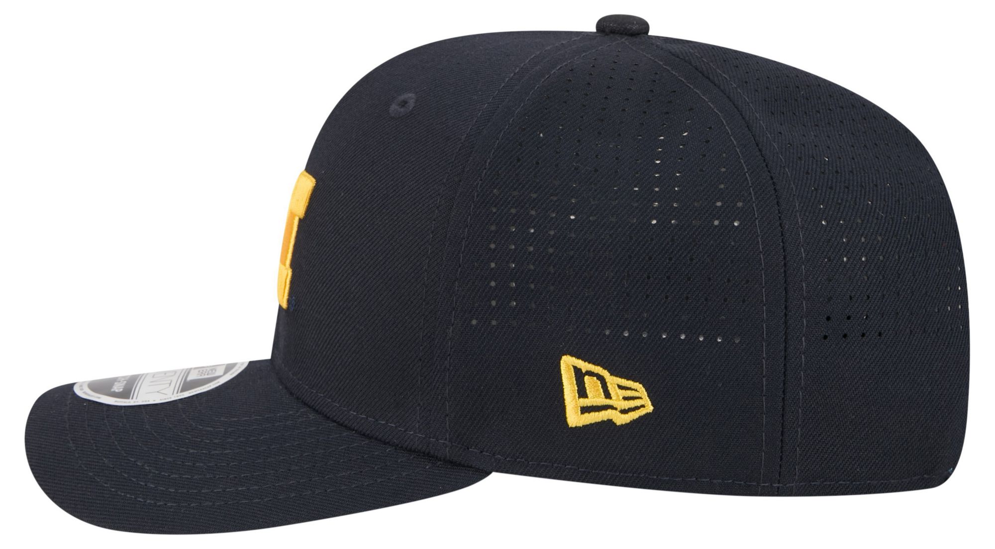 New Era Adult Michigan Wolverines Navy 9Seventy Performance Adjustable Stretch-Snap Hat product image