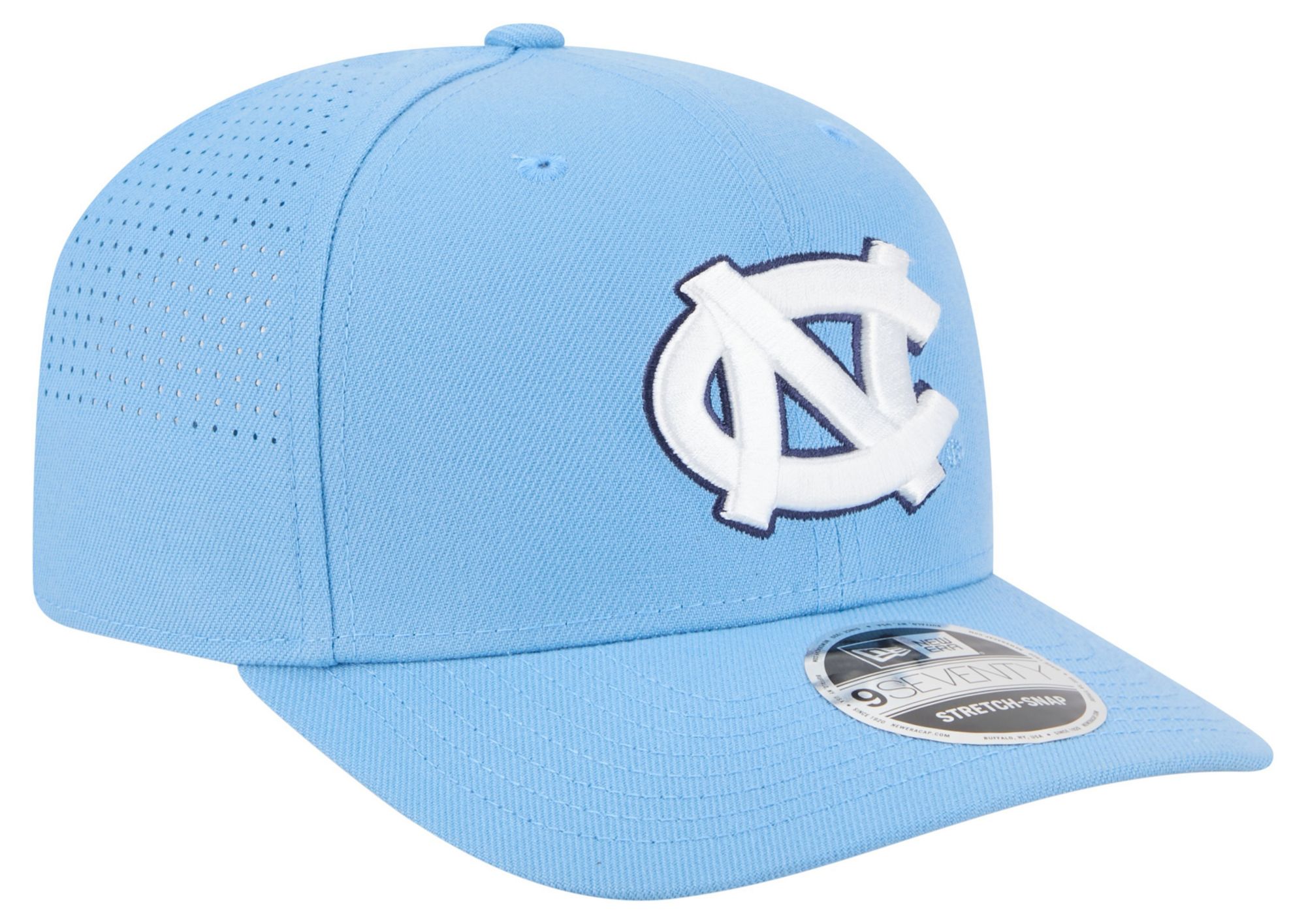 New Era Adult North Carolina Tar Heels Blue 9Seventy Performance Adjustable Stretch-Snap Hat product image