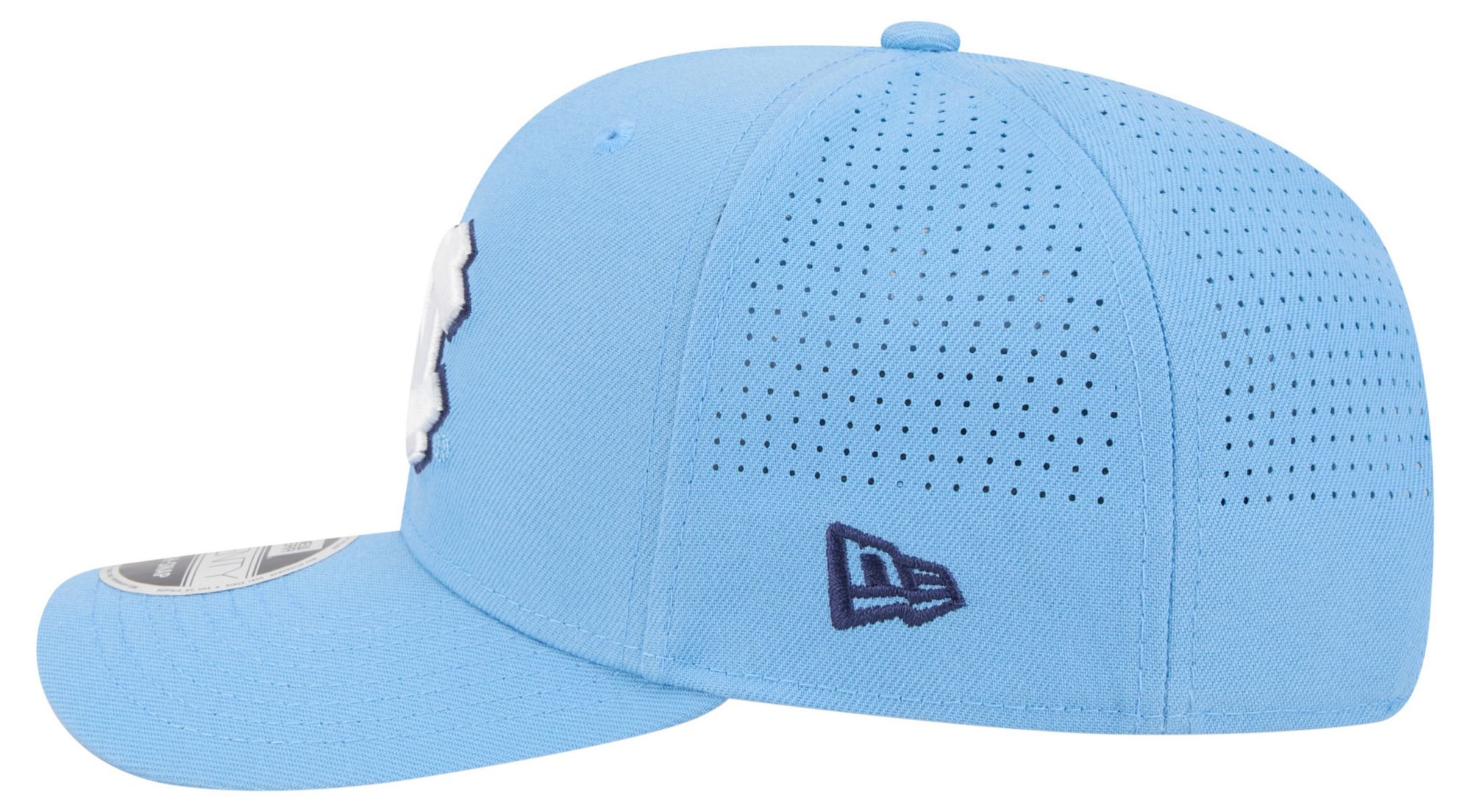 New Era Adult North Carolina Tar Heels Blue 9Seventy Performance Adjustable Stretch-Snap Hat product image