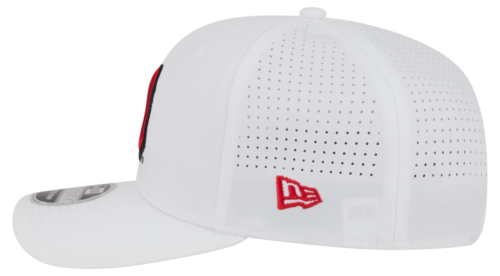 New Era Adult Ohio State Buckeyes White 9Seventy Performance Adjustable Stretch-Snap Hat product image