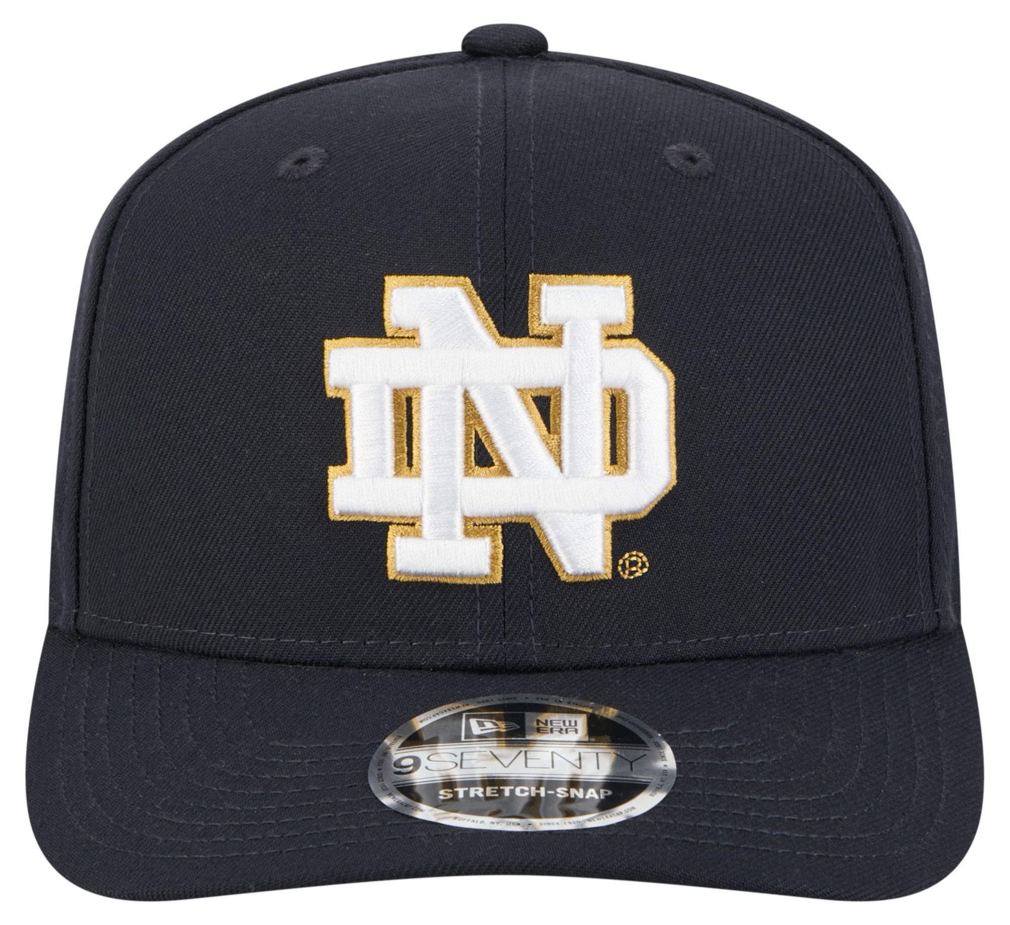 New Era Adult Notre Dame Fighting Irish Navy 9Seventy Performance Adjustable Stretch-Snap Hat product image