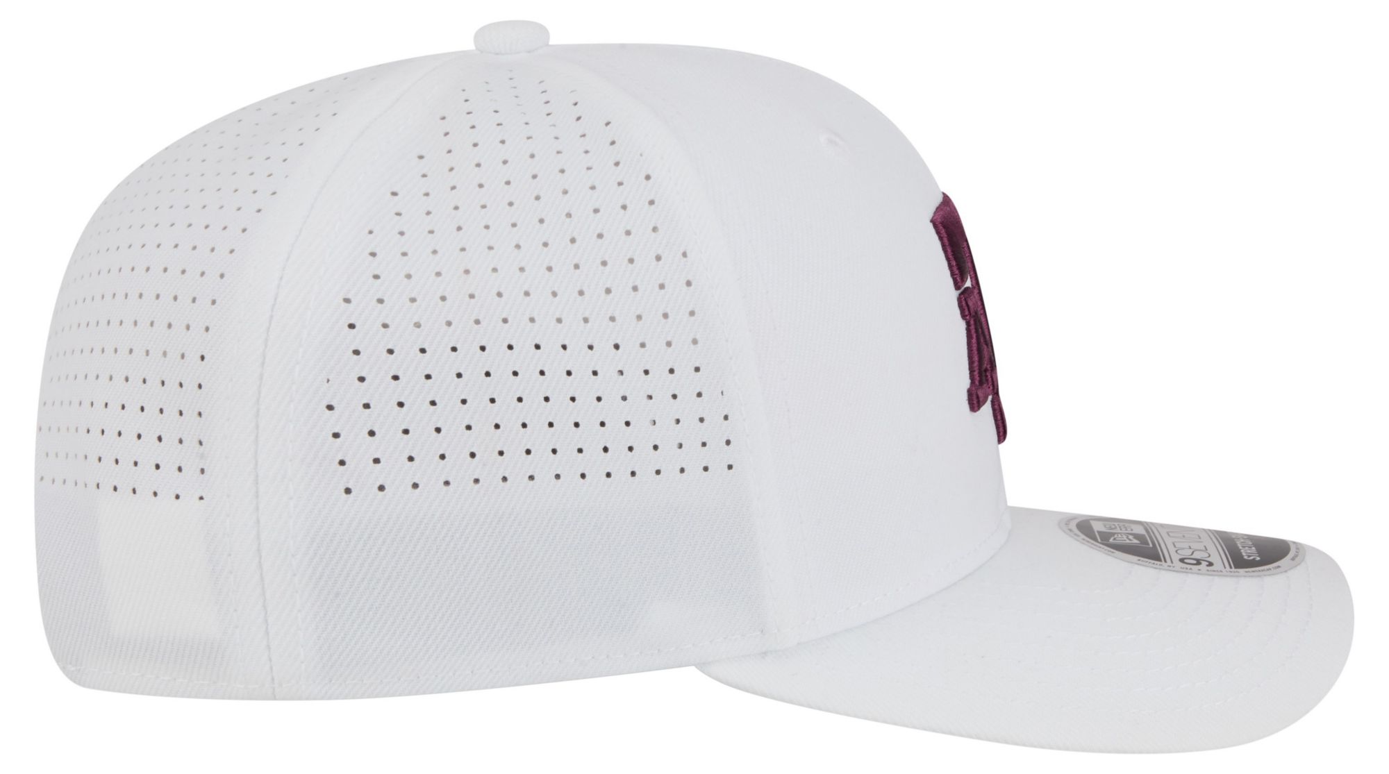 New Era Adult Texas A&M Aggies White 9Seventy Performance Adjustable Stretch-Snap Hat product image