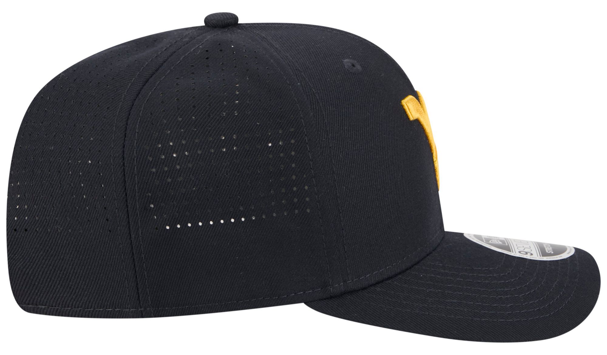 New Era Adult West Virginia Mountaineers Navy 9Seventy Performance Adjustable Stretch-Snap Hat product image