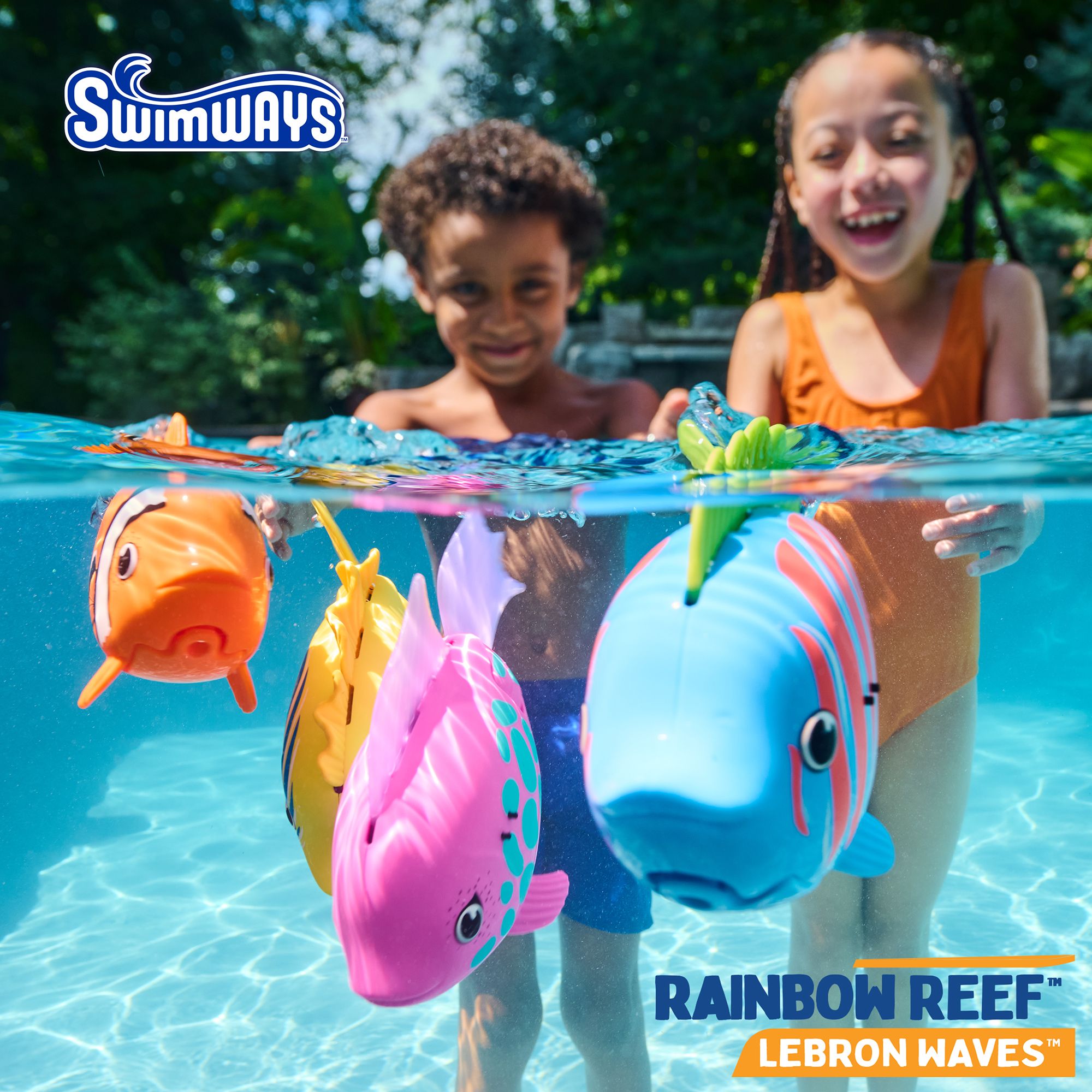 SwimWays Rainbow Reef Pool Toy product image