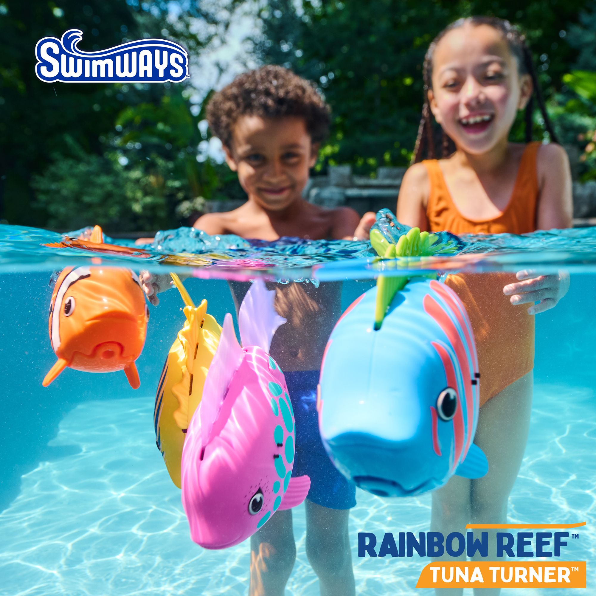 SwimWays Rainbow Reef Pool Toy product image