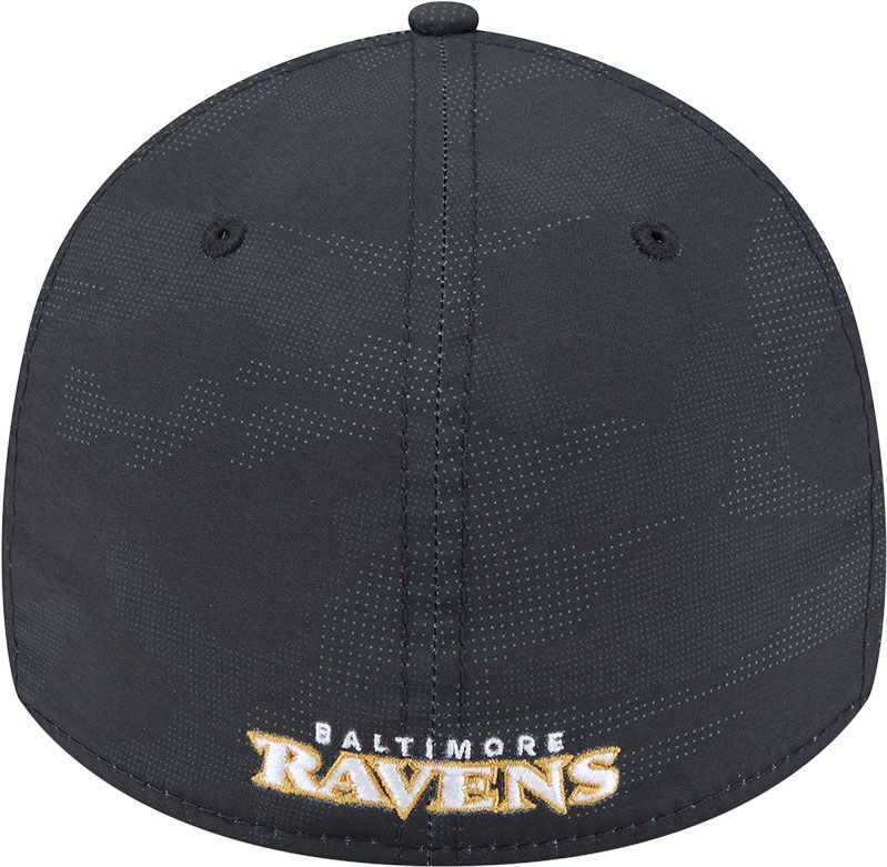 New Era Adult Baltimore Ravens Black Tonal Camo 39Thirty Stretch Fit Hat product image