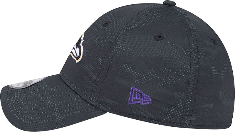 New Era Adult Baltimore Ravens Black Tonal Camo 39Thirty Stretch Fit Hat product image