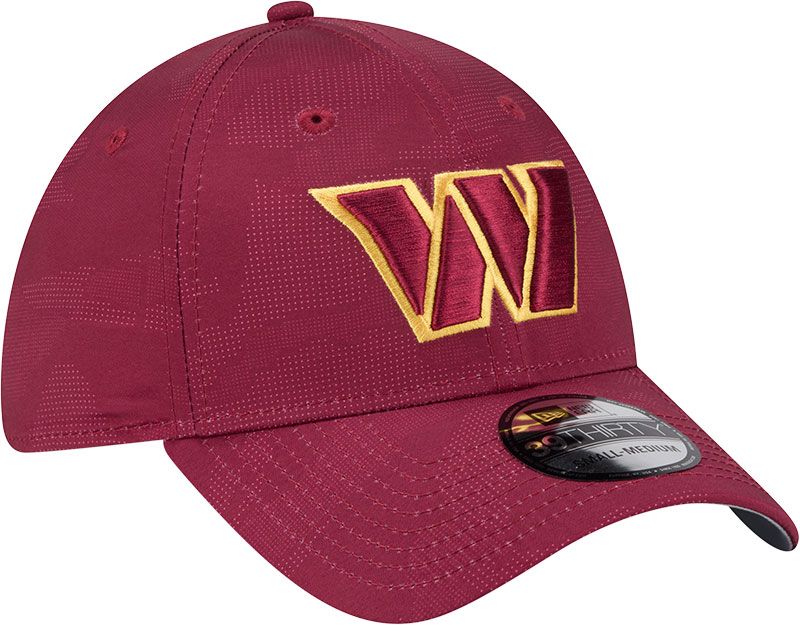 New Era Adult Washington Commanders Maroon Tonal Camo 39Thirty Stretch Fit Hat product image