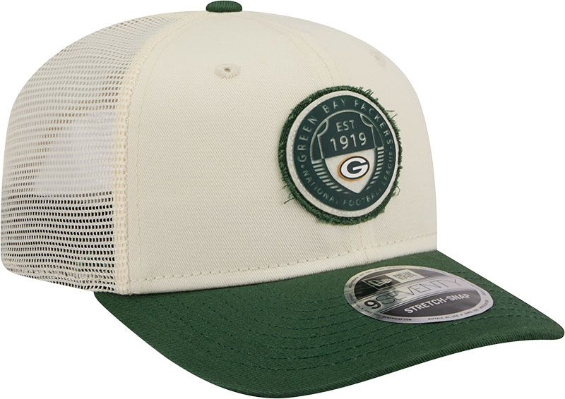 New Era Adult Green Bay Packers Green Circle Patch 9Seventy Adjustable Hat product image