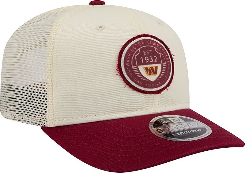 New Era Adult Washington Commanders Maroon Circle Patch 9Seventy Adjustable Hat product image