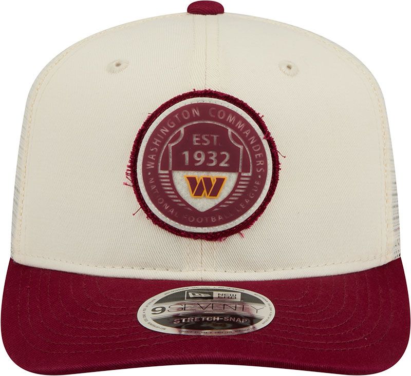 New Era Adult Washington Commanders Maroon Circle Patch 9Seventy Adjustable Hat product image