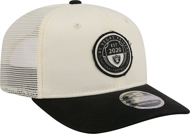 New Era Adult Las Vegas Raiders Black Circle Patch 9Seventy Adjustable Hat product image