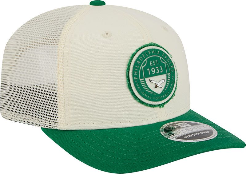 New Era Adult Philadelphia Eagles Green Circle Patch Throwback 9Seventy Adjustable Hat product image
