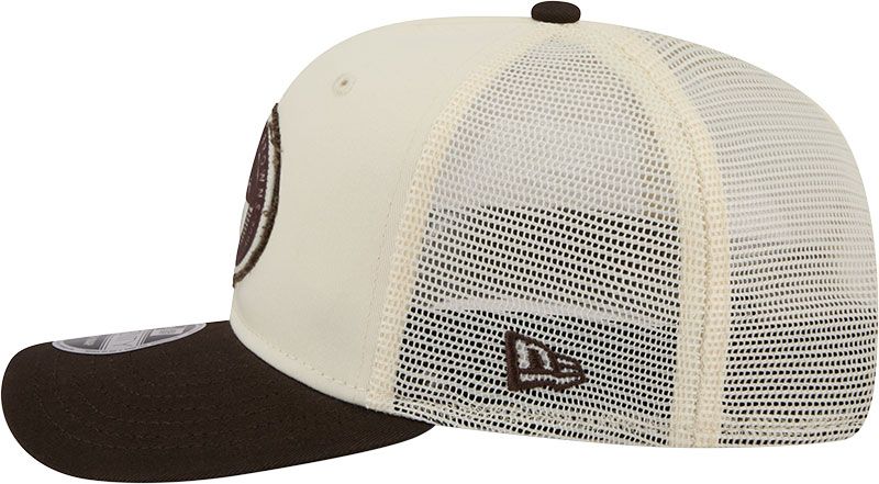 New Era Adult Cleveland Browns Brown Circle Patch Throwback 9Seventy Adjustable Hat product image