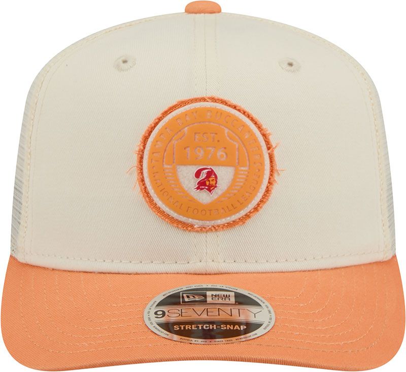New Era Adult Tampa Bay Buccaneers Orange Circle Patch Throwback 9Seventy Adjustable Hat product image