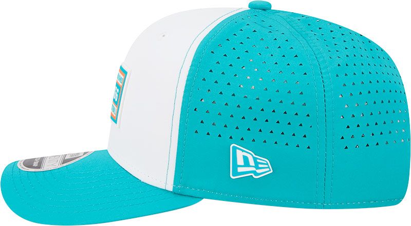 New Era Adult Miami Dolphins Established Patch Aqua 9seventy Adjustable Hat product image