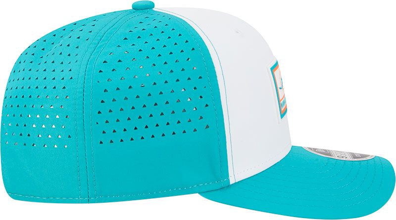 New Era Adult Miami Dolphins Established Patch Aqua 9seventy Adjustable Hat product image