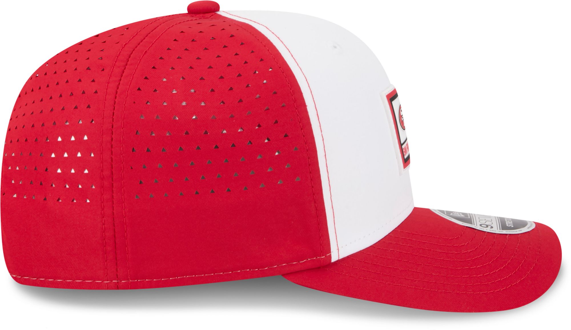 New Era Adult San Francisco 49ers Established Patch Red 9seventy Adjustable Hat product image