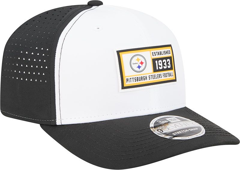 New Era Adult Pittsburgh Steelers Established Patch Black 9seventy Adjustable Hat product image