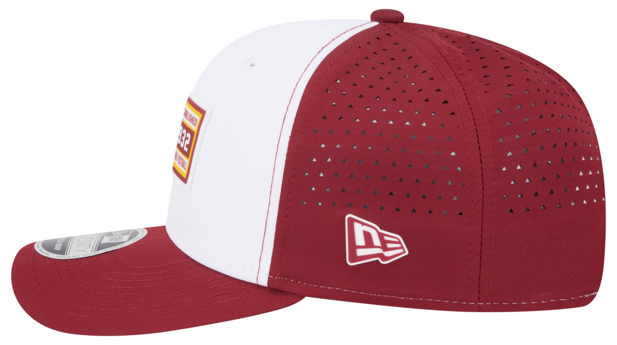 New Era Adult Washington Commanders Established Patch Maroon 9seventy Adjustable Hat product image