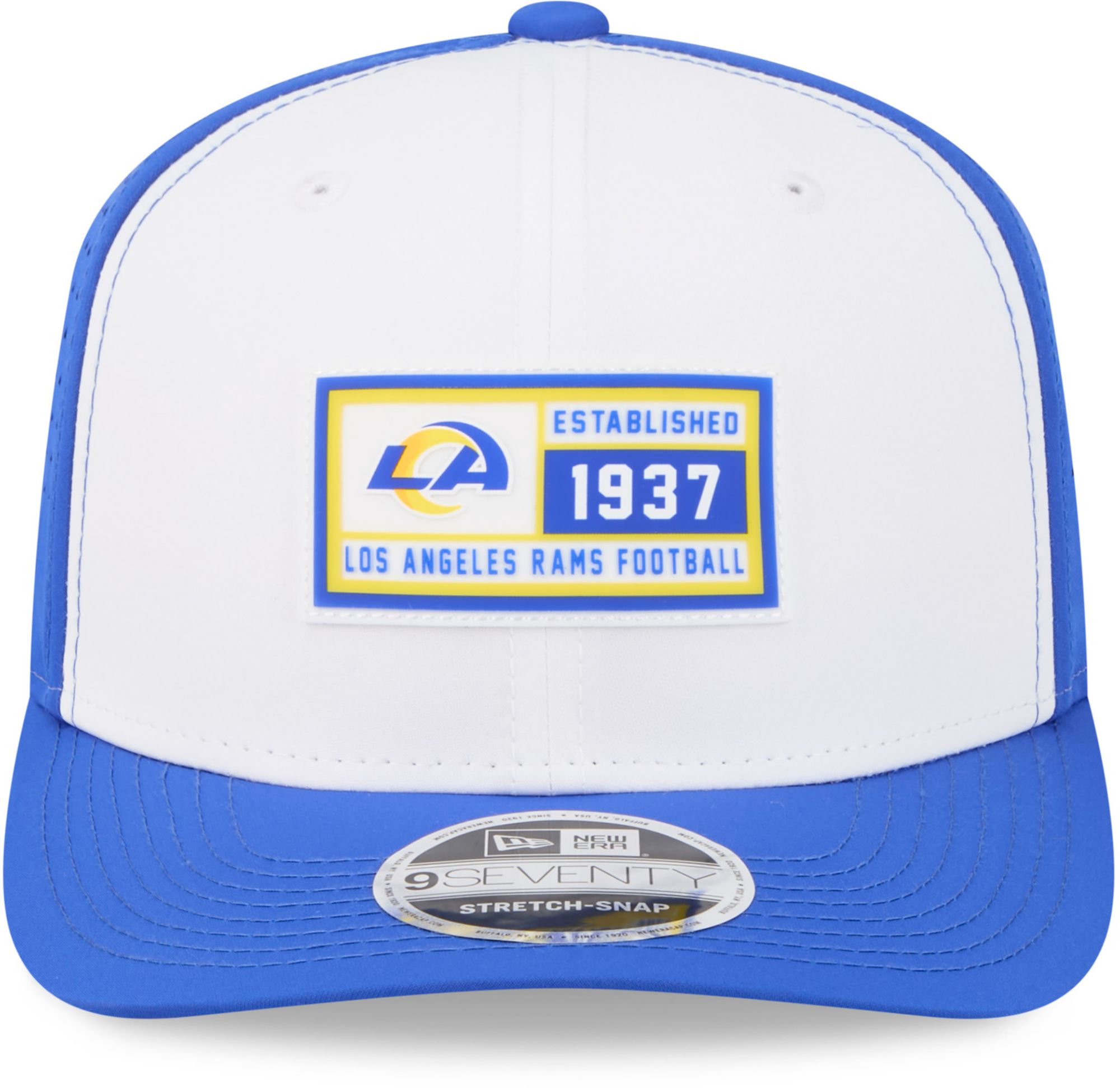 New Era Adult Los Angeles Rams Established Patch Blue 9seventy Adjustable Hat product image