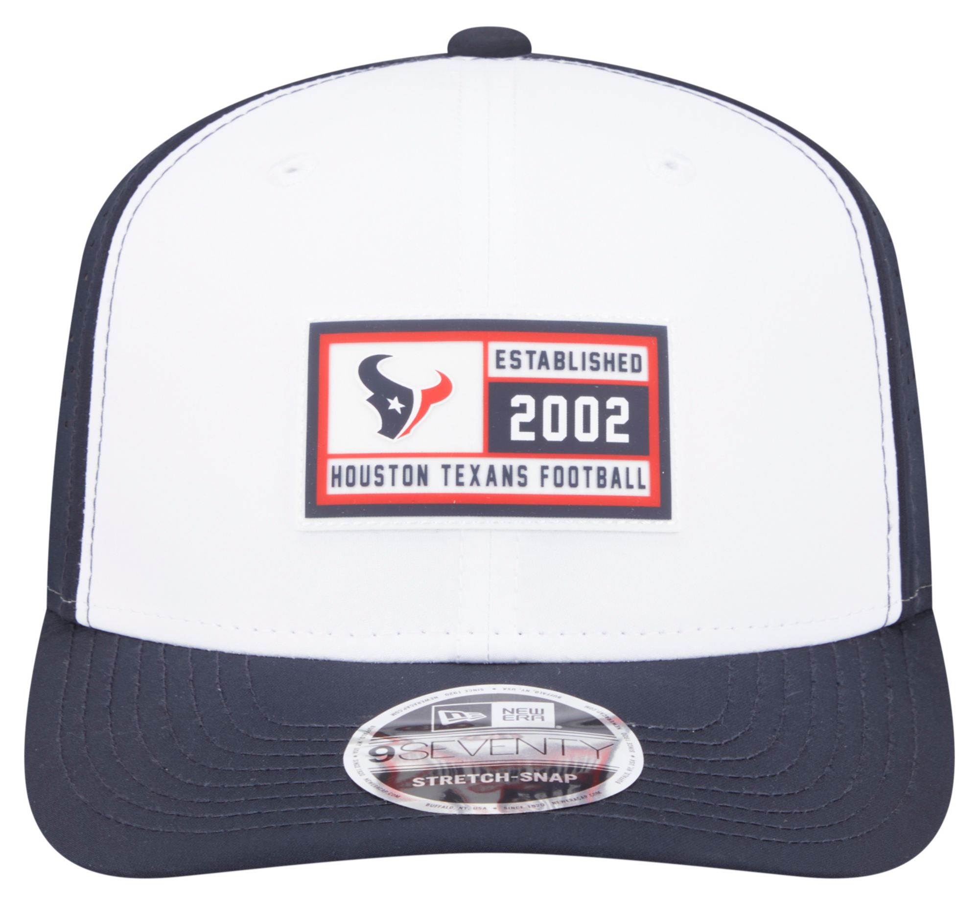 New Era Adult Houston Texans Established Patch Navy 9seventy Adjustable Hat product image