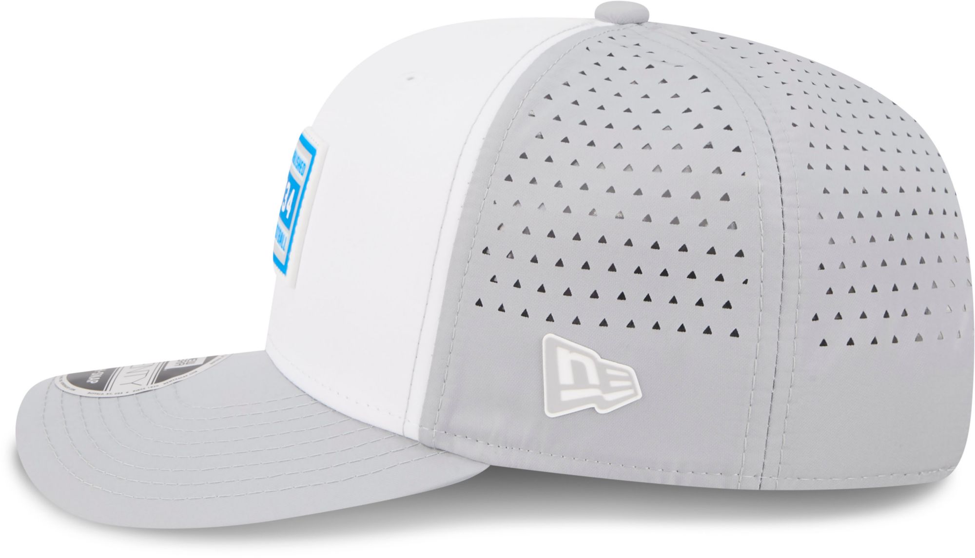 New Era Adult Detroit Lions Established Patch Grey 9seventy Adjustable Hat product image