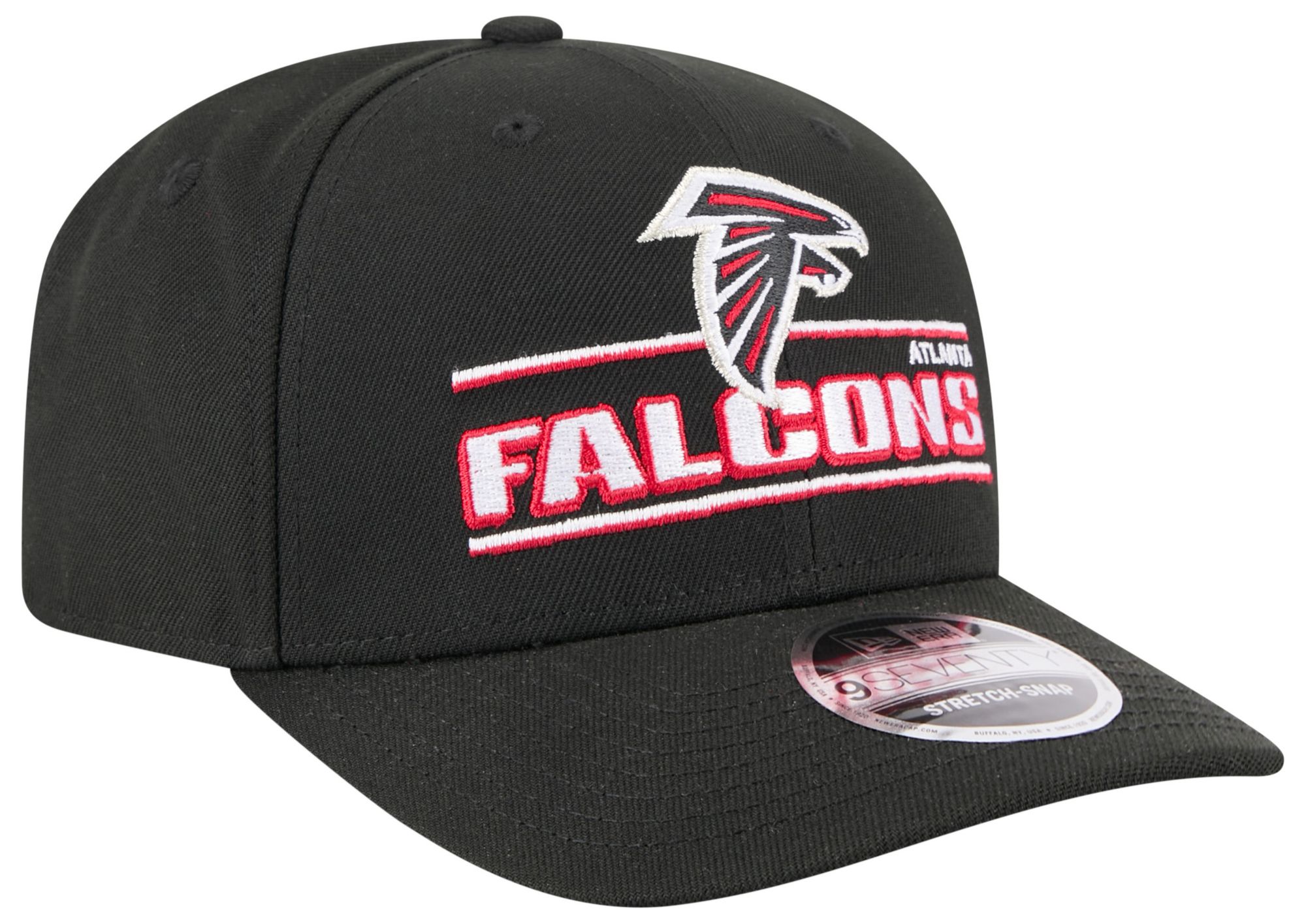 New Era Adult Atlanta Falcons Stated Black 9seventy Adjustable Hat product image