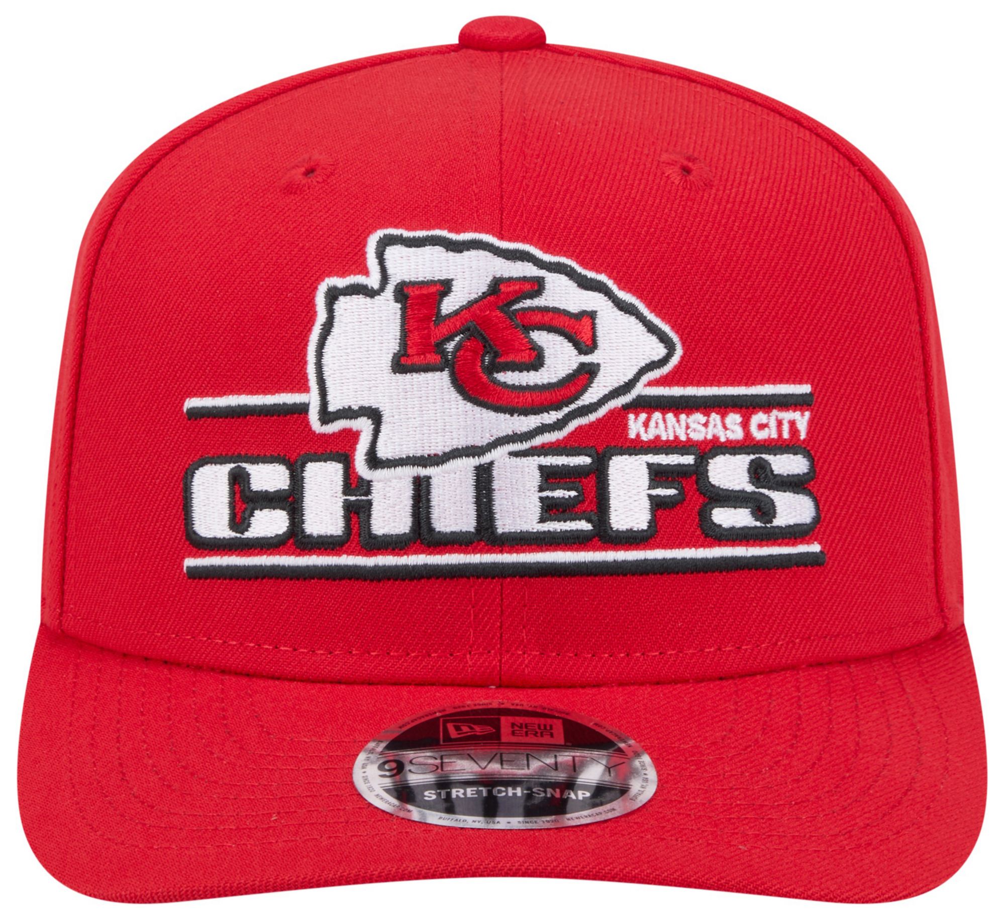 New Era Adult Kansas City Chiefs Stated Red 9seventy Adjustable Hat product image