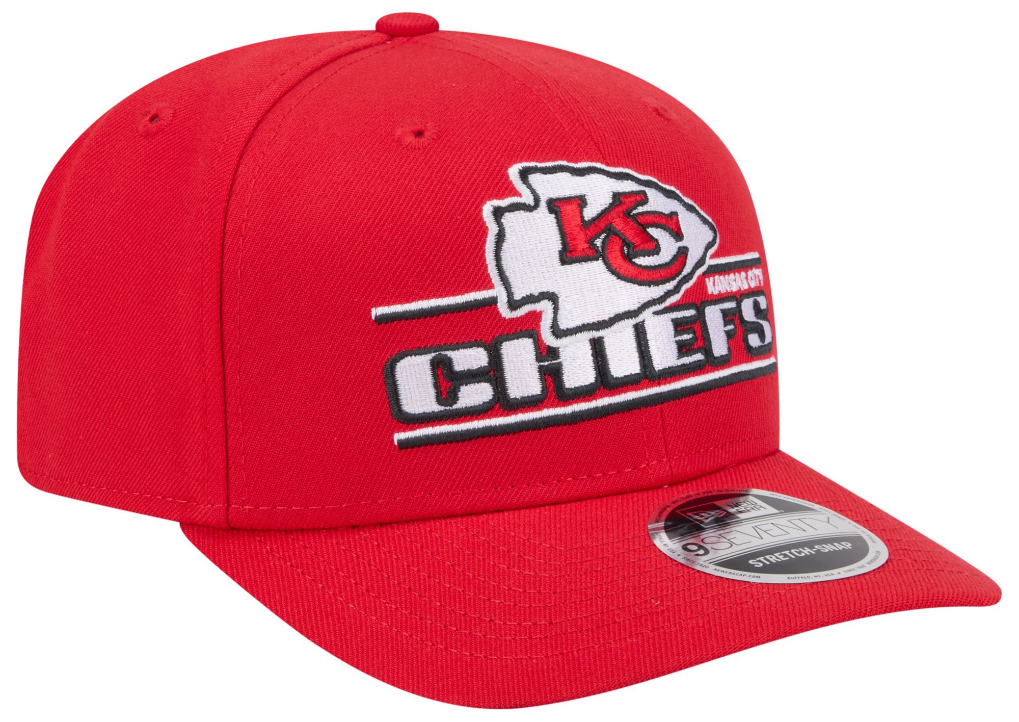 New Era Adult Kansas City Chiefs Stated Red 9seventy Adjustable Hat product image