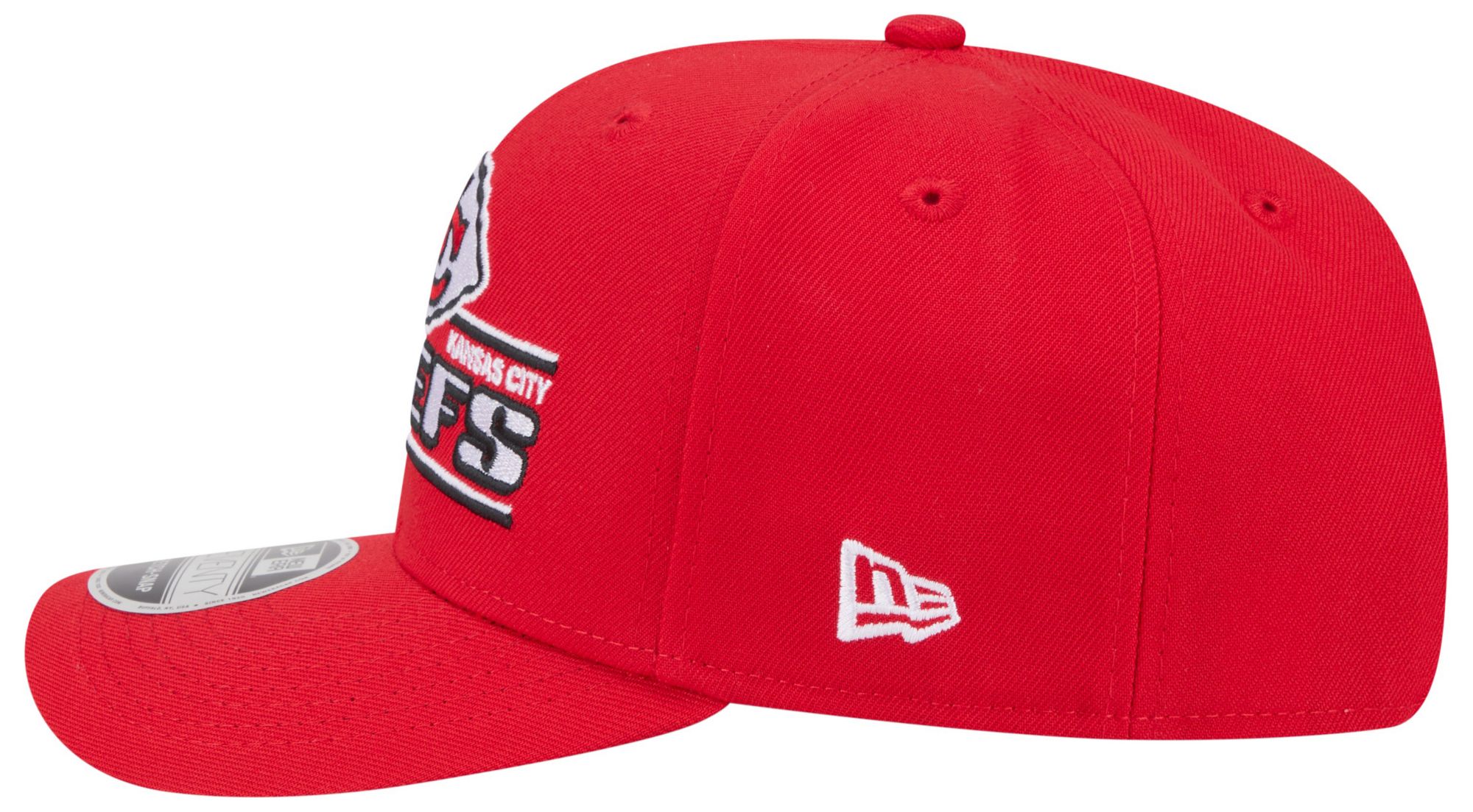 New Era Adult Kansas City Chiefs Stated Red 9seventy Adjustable Hat product image