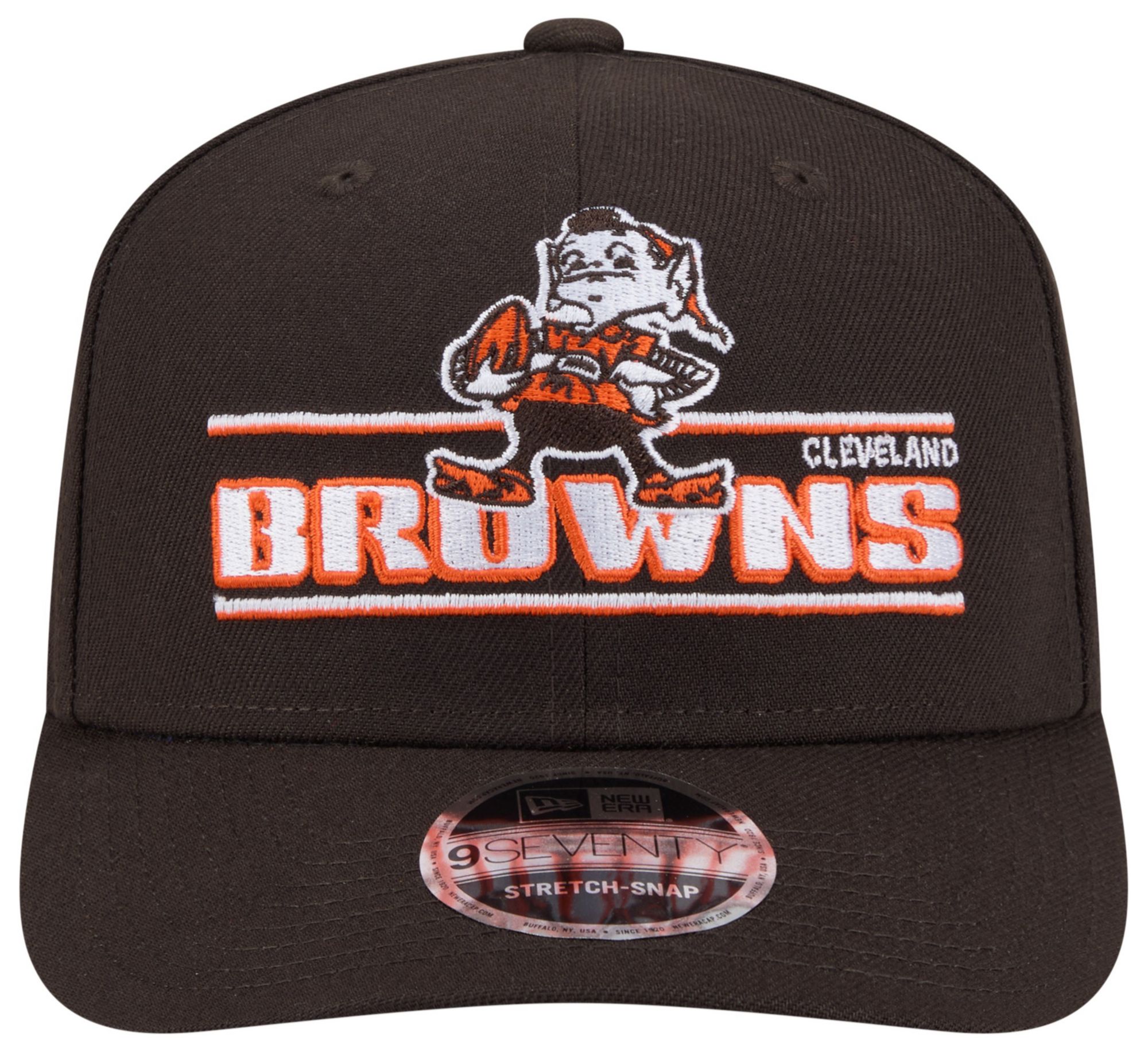 New Era Adult Cleveland Browns Stated Throwback Brown 9seventy Adjustable Hat product image