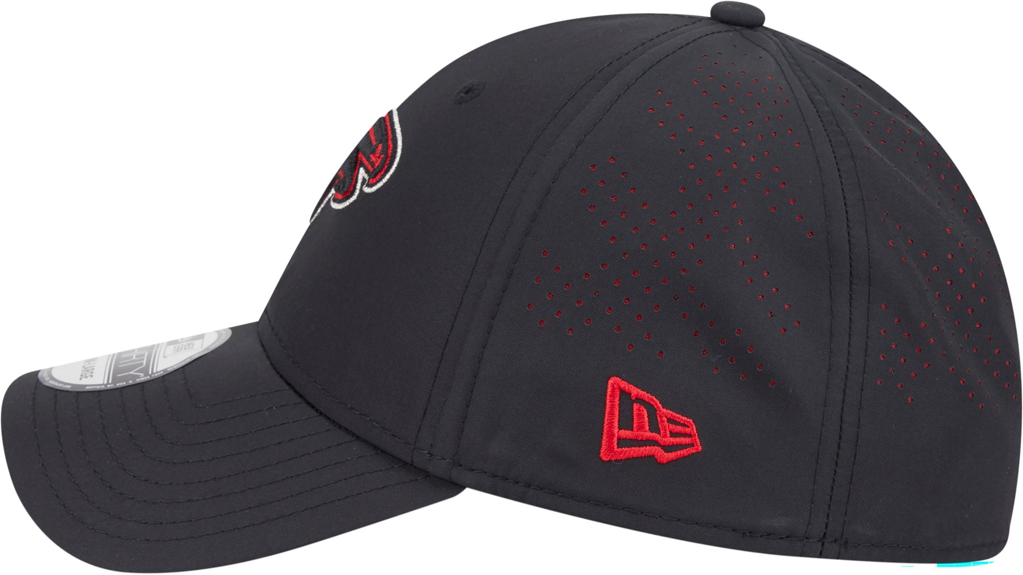 New Era Adult Atlanta Falcons Black Night 39Thirty Stretch Fit Hat product image