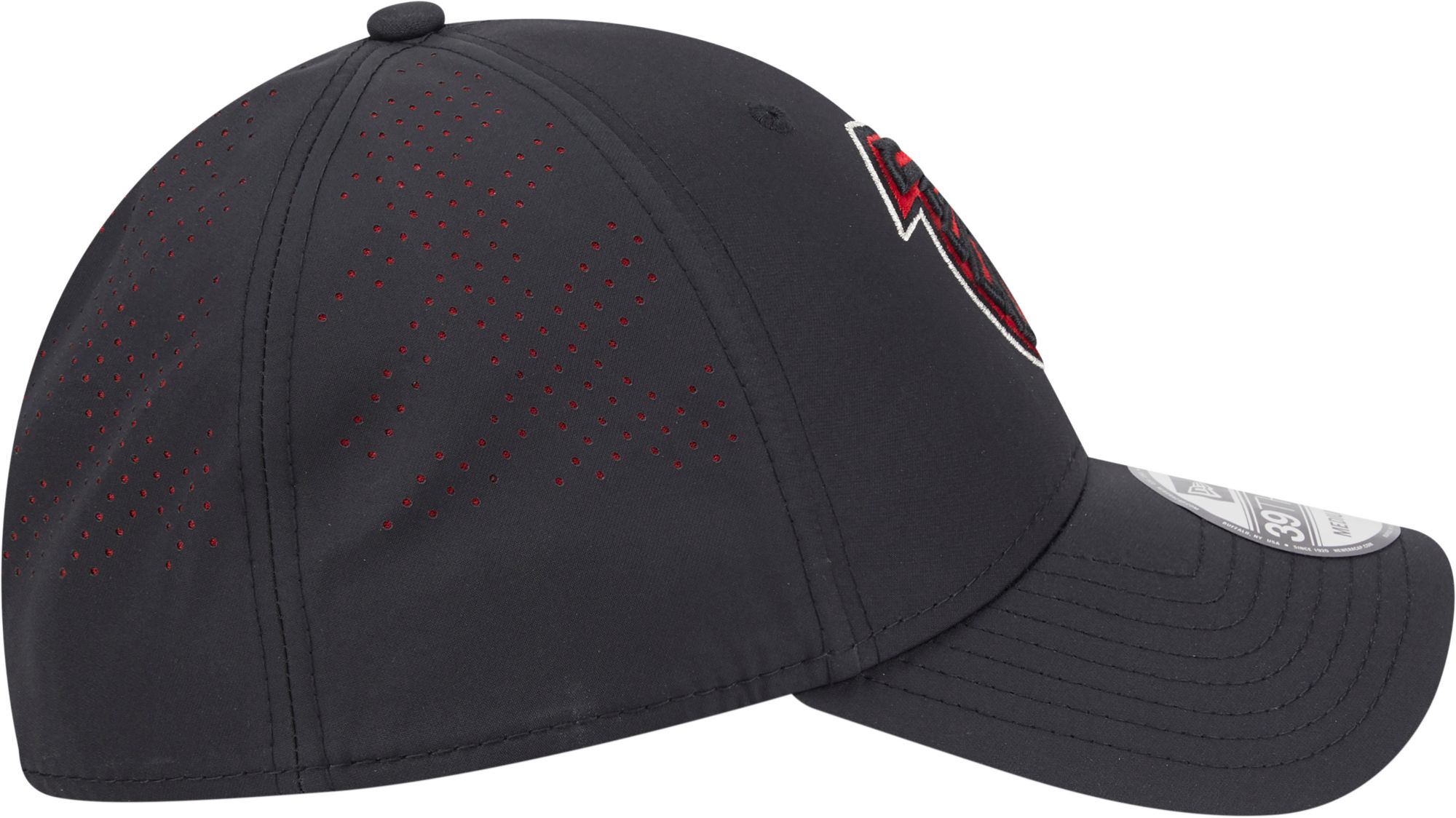 New Era Adult Atlanta Falcons Black Night 39Thirty Stretch Fit Hat product image