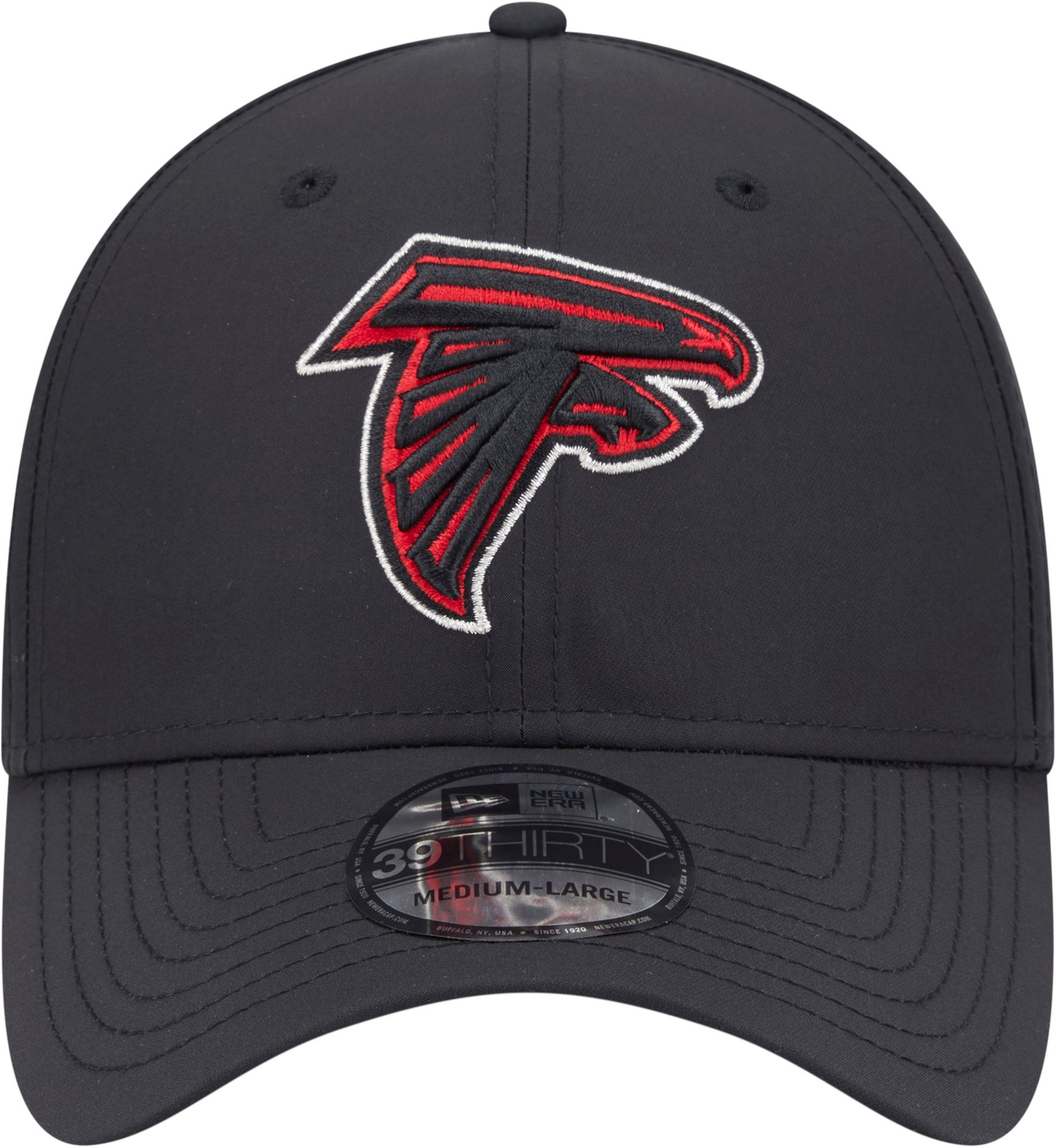 New Era Adult Atlanta Falcons Black Night 39Thirty Stretch Fit Hat product image