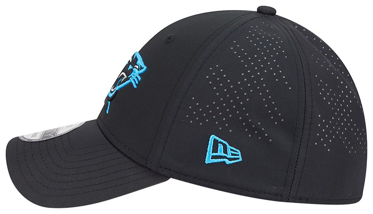New Era Adult Carolina Panthers Black Night 39Thirty Stretch Fit Hat product image