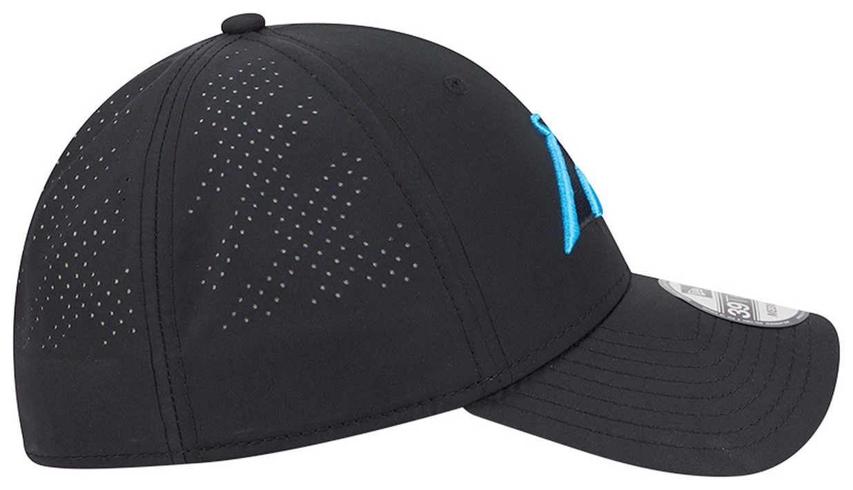 New Era Adult Carolina Panthers Black Night 39Thirty Stretch Fit Hat product image