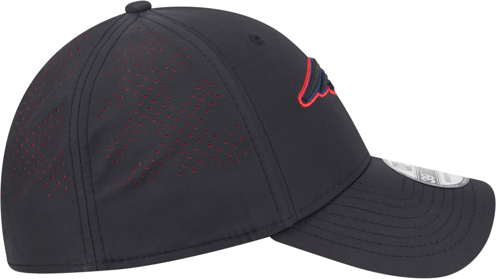 New Era Adult New England Patriots Black Night 39Thirty Stretch Fit Hat product image